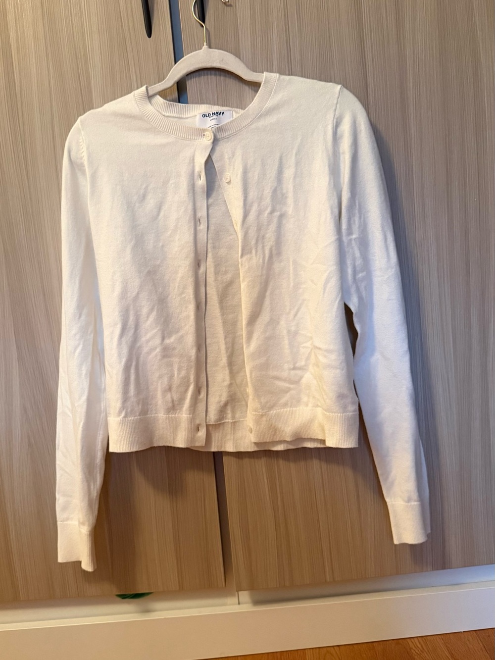 White Cardigan